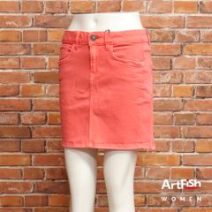 春夏/G-STAR RAW/26インチ/スカート 97697C.5890  カラーデニム タイト ジースターロウ 新品/サーモンピンク/kz415/