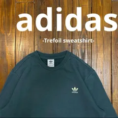 【adidas アディダス】トレフォイルロゴ スウェット　クルーネック