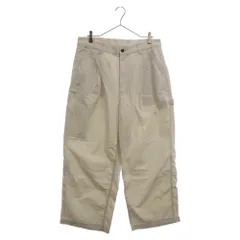 URU (ウル) COTTON OXFORD / 1 TUCK PAINTER PANTS 22SCO02 ペインターパンツ ベージュのサムネイル
