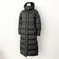 82h13 COACH コーチ 裏地シグネチャー柄 ダウンコート フーディーダウン サイズXS(155) ブラック レディース 女性用 アウター コート