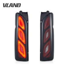 VLAND 新作 200系 ハイエース LEDテールランプ レジアスエース 点滅ウインカー オープニング機能 カスタム ドレスアップ１型２型３型４型 5型 6型 7型 8型全グレード適合