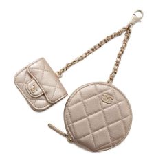 シャネル ノベルティ コインケース Airpodsproケース レザー CHANEL