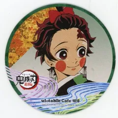 【中古】マグカップ・湯のみ 竈門炭治郎(炭子) コースター 「鬼滅の刃 遊郭編×ufotable Cafe×マチ★アソビCAFE 第二期」 ドリンクメニュー注文特典