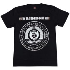 【土日も発送】RAMMSTEIN ラムシュタイン  メンズ レディース ロックＴシャツ バンドＴシャツ ブラック 半袖 RockYeah