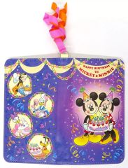 [중고] 모바일 재킷 커버 미키 마우스& 미니 마우스/집합(HAPPY BIRTHDAY TO MICKEY&MINNIE 2019) 수첩형 스마트폰 케이스 [디즈니] 도쿄 디즈니 리조트 한정