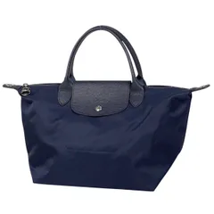 ロンシャン Longchamp ル プリアージュ ネオ スモール トートバッグ 2WAY ショルダーバッグ トートバッグ ナイロン ネイビー 1512578 レディース 【中古】