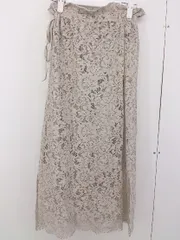 ◇ ◎ KBF+ ケービーエフプラス URBAN RESEARCH 総刺繍 ロング タイト スカート サイズONE ベージュ レディース  【中古】 【1203110003872】のサムネイル