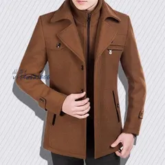 ピーコート Pコート メンズコート 秋冬 ラシャコート ショートコート アウター カジュアル 20代 通勤 40代 コート 30代 男性 vii4w135866