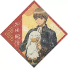 【中古】シール・ステッカー 沖田総悟 ホログラムステッカー 「銀魂×ドン・キホーテ -これ持てばいいんですかぁぁぁ!?-」