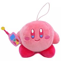 [중고] 봉제인형 커비(휴대폰) KIRBY MUTEKI! SUTEKI! CLOSET mini 봉제인형 제2탄 [별의 커비]