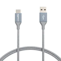 【迅速発送】ベーシック USB-C - USB-A 2.0 高速充電ケーブル ナイロン編組コード 480Mbpsの速度 USB-IF認証取得 Apple iPhone 16/15 iPad Samsung Galaxy タブレット ノートパソコン用 91cm
