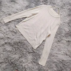 【reflect】リフレクト  ニット【9】大人カワイイ  上品  レディース  白系  ホワイト【送料無料】 毛 50%