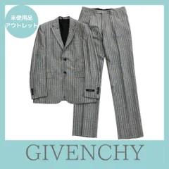 Givenchy ジバンシー メンズ スーツ上下セット ストライプ柄 50 サイズ