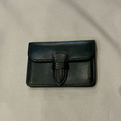 PORTER ポーター Leather Card Case レザーカードケース グリーン系 size:- 【代官山A07】