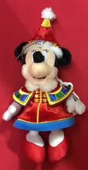 東京ディズニーリゾート ぬいぐるみバッジ ミニークリスマスサンタウィレッジ2013/30周年 2013