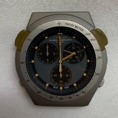 85年 シチズン クロノグラフ 3530 チタンケース クオーツ 動作未確認 