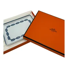 HERMES エルメス シェーヌダンクルスクエア ミニプレート HERMES - □極美品□ HERMES エルメス シェーヌダンクル