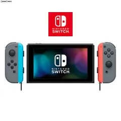 (本体)マイニンテンドーストア限定 Nintendo Switch(ニンテンドースイッチ) カスタマイズ Joy-Con(L)/(R) グレー Joy-Conストラップ ネオンブルー/ネオンレッド(HAC-S-KAYAA) 任天堂