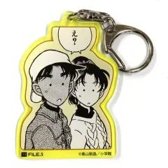 【中古】キーホルダー 服部平次＆遠山和葉 「連載30周年記念 名探偵コナン展 ランダムアクリルキーホルダー」