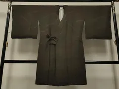 平和屋着物＃道中着　切嵌　ロング丈　正絹　逸品　未使用　CAAT5616id