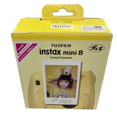 186000 現状品 FUJIFILM フジフィルム instax mini 8 インスタックスミニ８ イエロー
