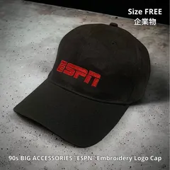 ESPN ロゴ刺繍 キャップ サイズL 帽子 スポーツチャンネル ESPN ロゴ刺繍 キャップ サイズL 帽子 スポーツチャンネル