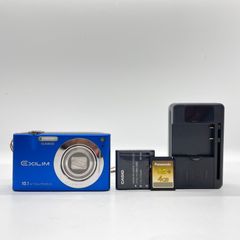 【動作品・転送特典無料あり】CASIO EXILIM EX-Z100 BLUE　デジタルカメラ　デジカメ　コンデジ　メーカー:CASIO
