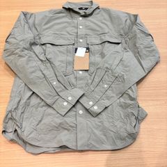 【EL6】THE NORTH FACE　ノースフェイス　キャノピー　シャツ　クレイ　グレー　XLサイズ　NR12302　タグ付き　MK10533