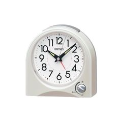 SEIKO Supreme アラーム時計 ホワイト - メルカリ