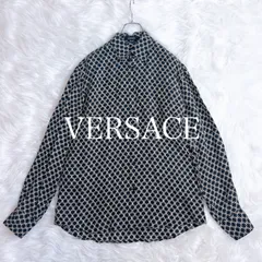 ✨最高級✨VERSACE ヴェルサーチ シャツ シルク100% 長袖 総柄 現行 楽天市場】VERSACE ヴェルサーチ 長袖シャツ カジュアルシャツ