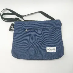 ◇ Θ anello アネロ ショルダー付属 ショルダーポーチ ネイビー系 レディース E  【1506230025299】