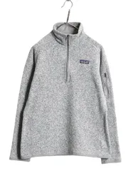 【お得なクーポン配布中!】 18年製 パタゴニア ベターセーター ハーフジップ レディース М 古着 Patagonia アウトドア フリース ジャケット プルオーバー ジャンパー