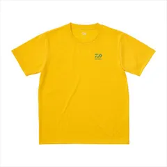 ダイワ ウェア DE-8625 ショートスリーブ スモールロゴTシャツ ヨークイエロー XLのサムネイル