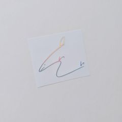 普通郵便】ZB1 ソンハンビン サインステッカー - メルカリ