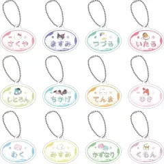 【中古】キーホルダー 全12種セット 「ネームプレートキーホルダー A3!×Sanrio characters 01.S＆S」