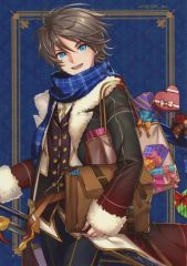 [중고] 캐릭터 카드 이츠키 머스 그레이브 [퀴즈 RPG 마법사와 검은 고양이 위즈 The World of Mystic Wiz Butler's CAFE 트레이딩 브로마이드 vol.4]