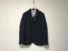 本物エディフィスEDIFICEウールタッチテーラードジャケット長袖サーフアメカジミリタリースケーターストリートビジネススーツパーティードレスゴルフバイカーメンズ紺ネイビー44S