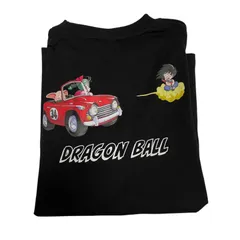【新品】ドラゴンボール　半袖tシャツ　ブラック　黒　孫悟空　ウーロン　ブルマ