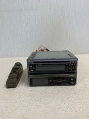 【フォロー割対象商品】 Pioneer パイオニア carrozzeria カロッツェリアカーオーディオ デッキ KEH-P440  CDS-P77  リモコン付き
