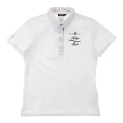 サイズ：L KAPPA GOLF カッパゴルフ  半袖 ポロシャツ  ホワイト系 [240101312786]# ゴルフウェア レディース ストスト