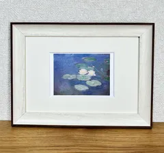 モネ　睡蓮　模写　額縁付き　お値下げ(^^) bd877129c8a0d1b8678d5aa6f54931
