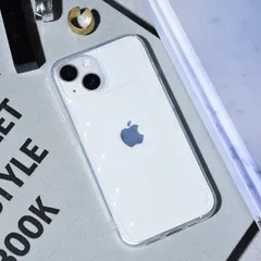 iPhoneケース 14pro,13pro対応 クリアエアクッション  完全透明 耐衝撃 スマホカバー おしゃれ 韓国風_23058