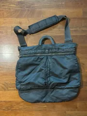 ポータークラシック スーパーナイロン ヘルメットバッグ ブラック