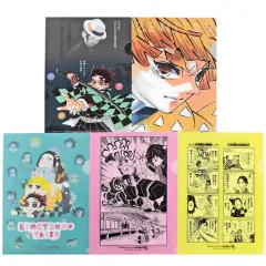 【中古】クリアファイル 集合 B5クリアファイル5枚セット 「鬼滅の刃」 Seventeen 2020年11月号特別付録