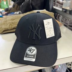 1点のみ‼️'47 フォーティセブン⚫︎帽子　キャップ　CAP ブラック　ニューヨーク　ヤンキース