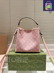 【今日WTO】Gucci グッチ バケットバッグ オリジナル黒檀色牛皮を使用-WTO輸入2-HVR20
