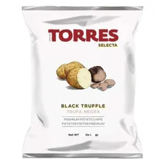 TORRES(トーレス) 黒トリュフポテトチップス スペイン ラッピング済み商品(代引不可)のサムネイル