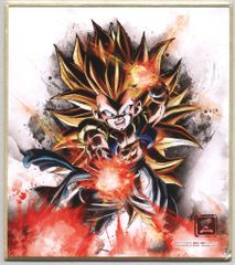 BANDAI ドラゴンボール色紙ART RAGING/2604268 超サイヤ人3 ゴテンクス 9