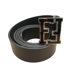美品✨フェンディ ベルト バックル ロゴ FFロゴレザー 黒 シボ革 楽天市場】FENDI フェンディ FF Logo Belt ベルト FF柄 FF