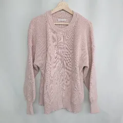 ◇ Aunt Marie's アントマリーズ 長袖 ニットカーディガン サイズF ピンク レディース E  【1407180062566】